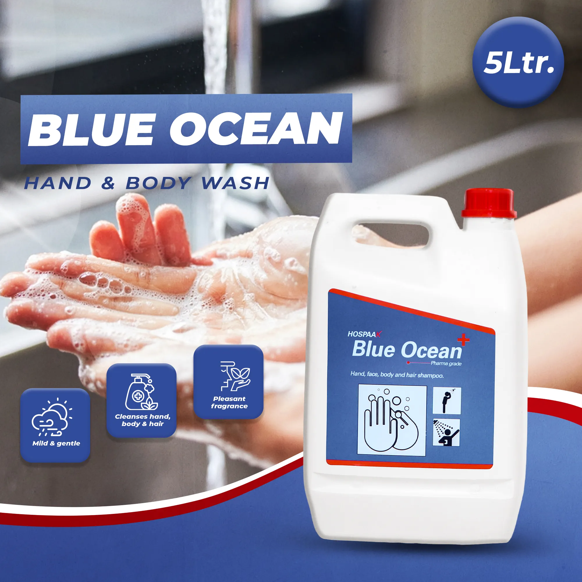 Blue Ocean Hand & Body Wash