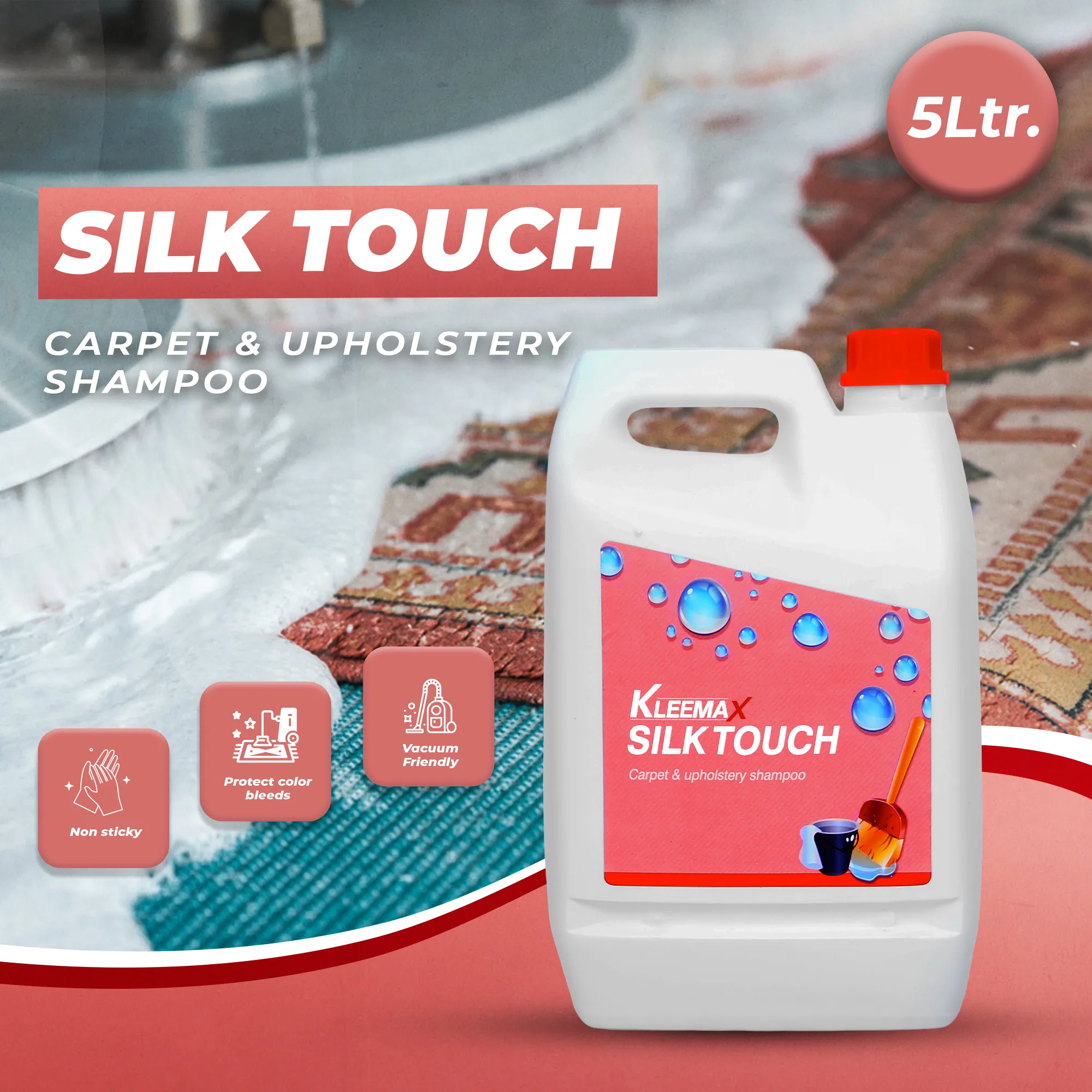 Silk Touch Carpet & Upholstery Shampoo